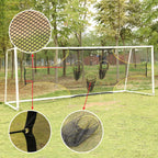 1PC 3-hole Soccer Goal Shooting Accuracy Training Tool Multi-target Soccer Training Net 5 7 11 size