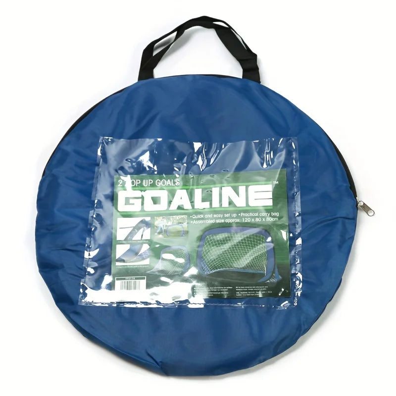 Portable Soccer Goal Indoor and Outdoor Training - Complete Beach Soccer Net and Football Training Equipment