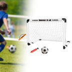 Kids Soccer Goal with Ground Nails with Ball Folded Football Goal Kids Toy Football Gate for Park Games Backyard Garden Children