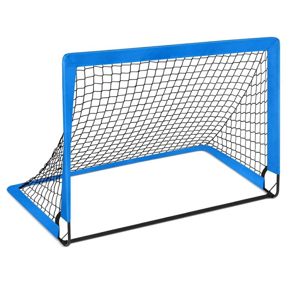 Portable Soccer Goals for Backyard Foldable Mobile Training Football Net for Kids Soccer Goal Indoor Outdoor Pop Up Soccer Goals
