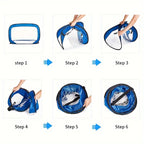 Portable Soccer Goal Indoor and Outdoor Training - Complete Beach Soccer Net and Football Training Equipment