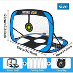 Soccer Goal Portable Kids Soccer Net for Backyard Training Folding Indoor Outdoor Goals Youth Games Sports Play Gift for Boys