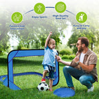 Kid Soccer Goals Kids Toy Portable Football Goal Games Playground Soccer Goals for Backyard Kids 8-12 Training Equipment