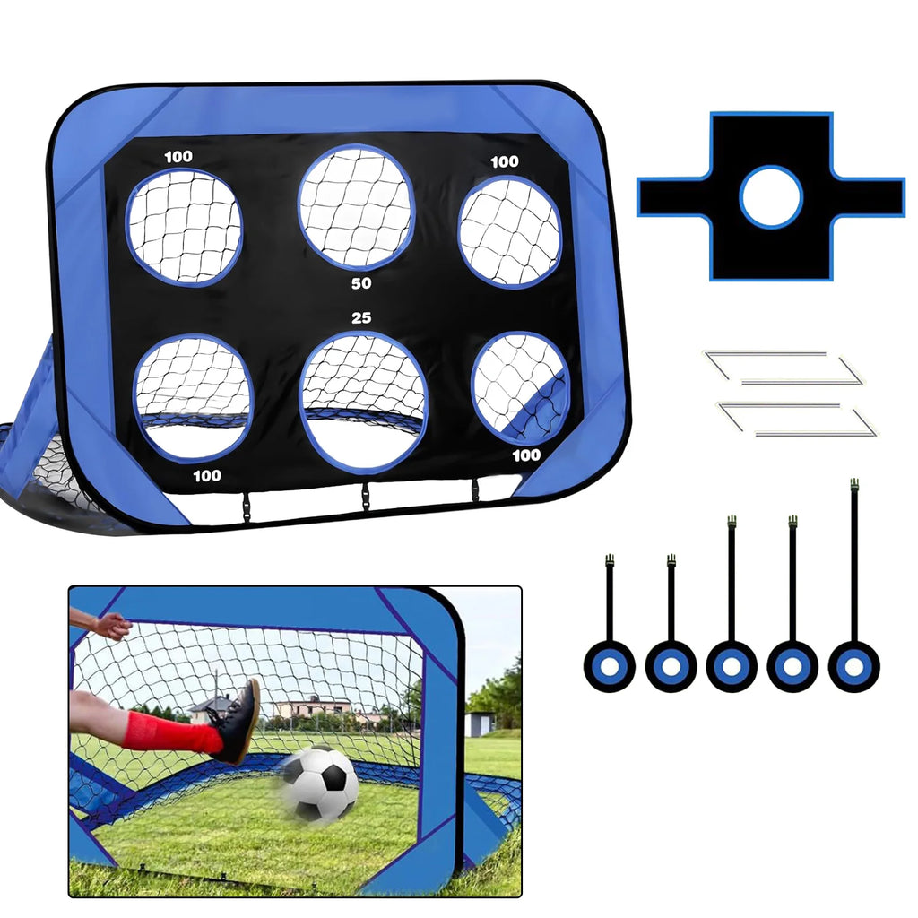 Kid Soccer Goals Kids Toy Portable Football Goal Games Playground Soccer Goals for Backyard Kids 8-12 Training Equipment
