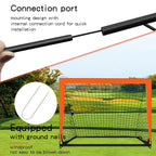 Portable Soccer Goals for Backyard Foldable Mobile Training Football Net for Kids Soccer Goal Indoor Outdoor Pop Up Soccer Goals