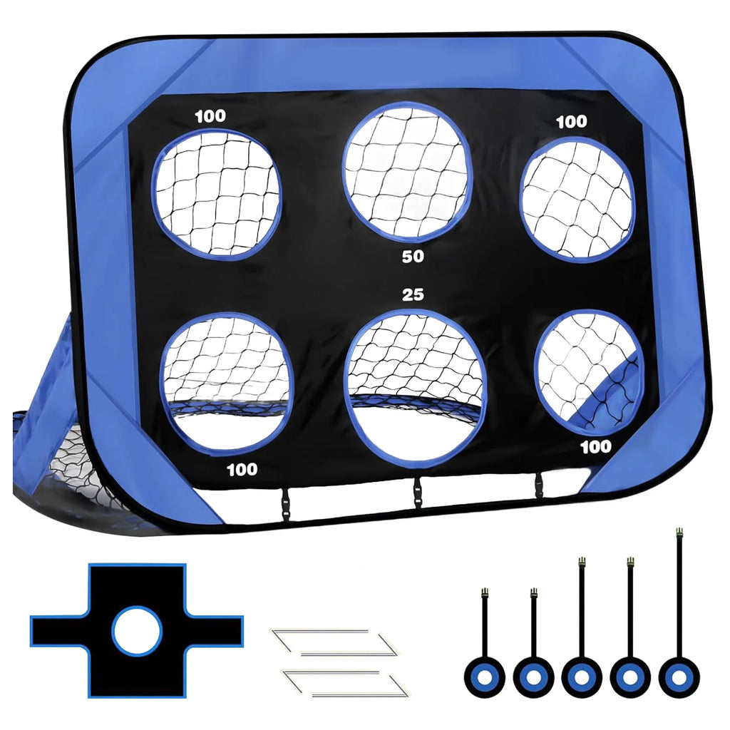 Kid Soccer Goals Kids Toy Portable Football Goal Games Playground Soccer Goals for Backyard Kids 8-12 Training Equipment