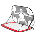 Pop Up Soccer Goal Net Foldable Portable Soccer Goal Net with Aim Target for Indoor Outdoor Football Games MIAO-US