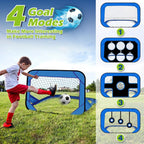 Kid Soccer Goals Kids Toy Portable Football Goal Games Playground Soccer Goals for Backyard Kids 8-12 Training Equipment